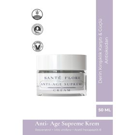 Sante Flore Anti Age Supreme 50 ml Anti Aging ve Sıkılaştırıcı Yüz Kremi