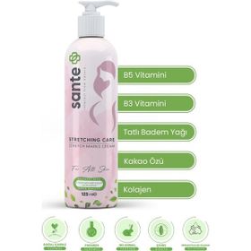 Sante Plus Vücut Çatlak Kremi 125 Ml SNTPLSVCKRM