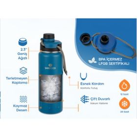 Santeco Ktwo 710 ml Mavi Termos