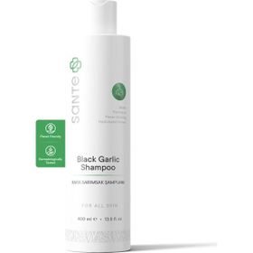 Santeplus Dökülme ve İncelme Karşıtı 400 ml Kara Sarımsak Özlü Şampuan