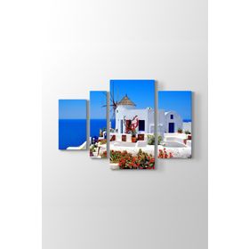 Santorini Değirmen Tablosu