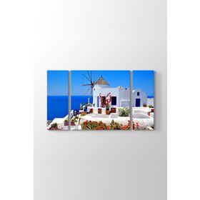 Santorini Değirmen Tablosu