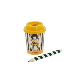 Santoro Gorjuss 671GJ0 Milkshake Sarı Kalemtıraş