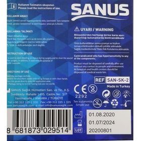 Sanus 7.5x7.5 Cm 4 Kat 100'lü Gaz Kompress