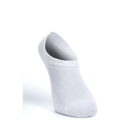 Sanus Coton Beyaz 6 Çift Sneakers Unisex Çorap