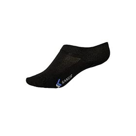 Sanus Coton Pamuk Sneakers 6 Çift Unisex Bilek Altı Siyah Çorap