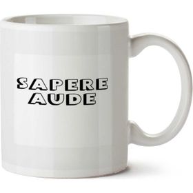 Sapere Aude Baskılı Kupa