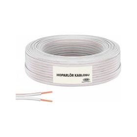 Sapp 100 m 2x0,75 cm Beyaz Kırmızı Kordon Kablo