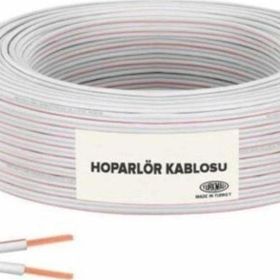 Sapp 100 m 2x0,75 cm Beyaz Kırmızı Kordon Kablo