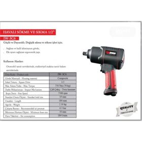 Sappower IW3C6 Havalı Somun Sökme ve Sıkma Makinesi