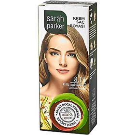 Sarah Parker 8.11 Küllü Açık Kumral Krem Saç Boyası