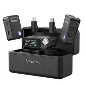 Saramonic Ultra 01 32 Bit 2 Kişilik Kablosuz Yaka Mikrofonu