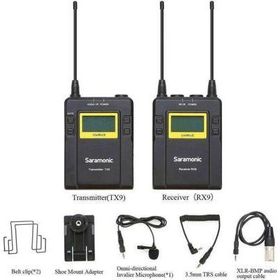 Saramonic UW MIC 9 TX9 RX9 UHF Wireless Mikrofon