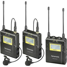 Saramonic UwMic9 TX9+TX9+RX9 Kit2 UHF Kablosuz Yaka Mikrofonu