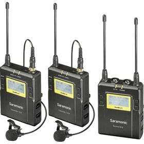 Saramonic UwMic9 TX9+TX9+RX9 Kit2 UHF Kablosuz Yaka Mikrofonu
