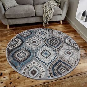 Sarar Melodi Daire Kesme 150x150 cm Halı