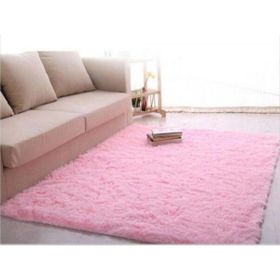 Sarar Peluş Post Peluş Beyaz 100x120 cm Salon Halı