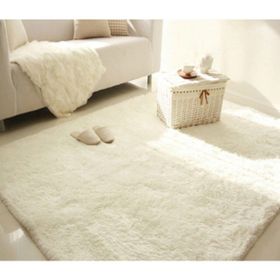 Sarar Peluş Post Peluş Beyaz 80x120 cm Salon Halı