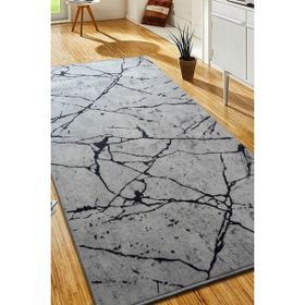 Sarar Peluş Post Peluş Beyaz 80x50 cm Salon Halı