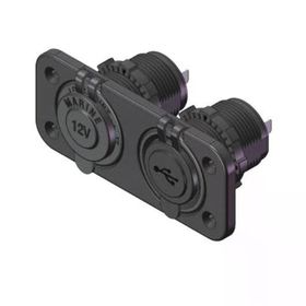Saray 12V Şarj ve Usb Soketi