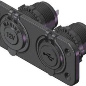 Saray 12V Şarj ve Usb Soketi