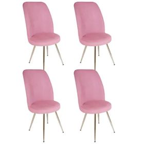 Saray 4 Adet - Pembe Sandalye