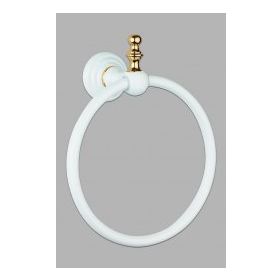 Saray Banyo Artemis Beyaz Gold Daire Havluluk