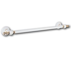 Saray Banyo Artemis Beyaz Gold Uzun Havluluk