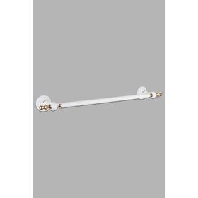Saray Banyo Artemis Beyaz Gold Uzun Havluluk