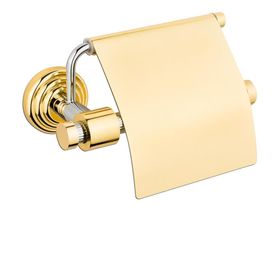 Saray Banyo Plus Gold Krom Kapaklı Kağıtlık