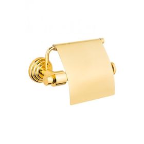 Saray Banyo Plus Gold Krom Kapaklı Kağıtlık