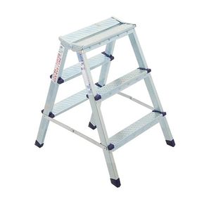Saraylı 1203 Metal 3 + 3 Çift Çıkışlı Merdiven