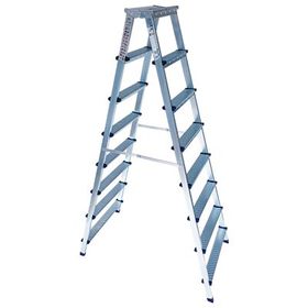 Saraylı 1208 8+8 Çift Taraflı Metal Merdiven