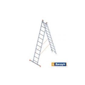 Saraylı 2x11 A Tipi 5.1 m Endüstriyel Merdiven