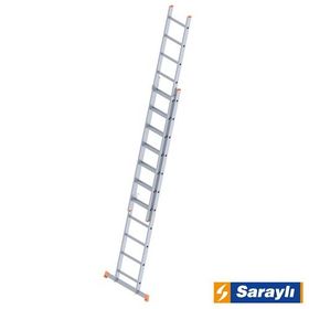 Saraylı 2x11 Sürgülü 5.1 m Endüstriyel Merdiven
