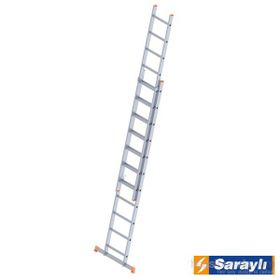 Saraylı 2x11 Sürgülü 5.1 m Endüstriyel Merdiven