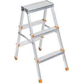 Saraylı 3+3 Basamak Metal Çift Çıkışlı Merdiven