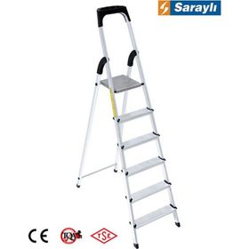 Saraylı 5+1 6 lı Alüminyum Merdiven