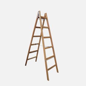Saraylı 6 Basamaklı A Tipi Ahşap Merdiven