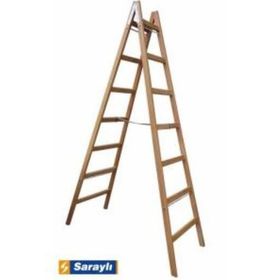 Saraylı 7 Basamaklı A Tipi Ahşap Merdiven
