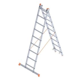 Saraylı 7209-A 2x9 Basamaklı A Tipi Sürgülü Merdiven