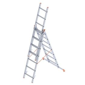 Saraylı A Tipi 3x7 Endüstriyel Sürgülü Merdiven