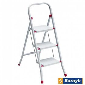 Saraylı Pratik 3'lü Metal Merdiven