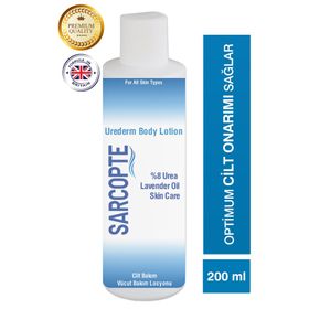 Sarcopte Urederm 200 ml Onarıcı ve Yatıştırıcı Bakım Kremi