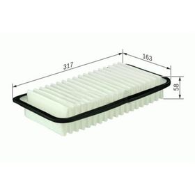 Sardes 178010N020 Hava Filtresi