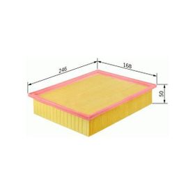 Sardes SA373 P307 1.4 1.6 2.0 HDİ 00 02 CC 03 SW 02 C4 2.0 04 Süngerli Hava Filtresi