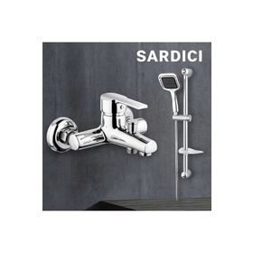 Sardıcı 150 cm Banyo Bataryası ve Pizza Sürgülü Duş Seti