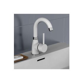 Sardıcı BTR 1030-1023 Beyaz Gövde Çizilmez Lavabo Bataryası