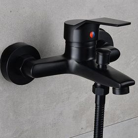 Sardıcı Siyah Banyo Batarya Musluk