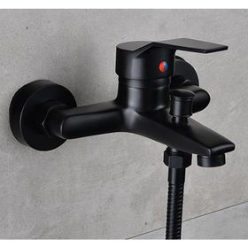 Sardıcı Siyah Banyo Batarya Musluk